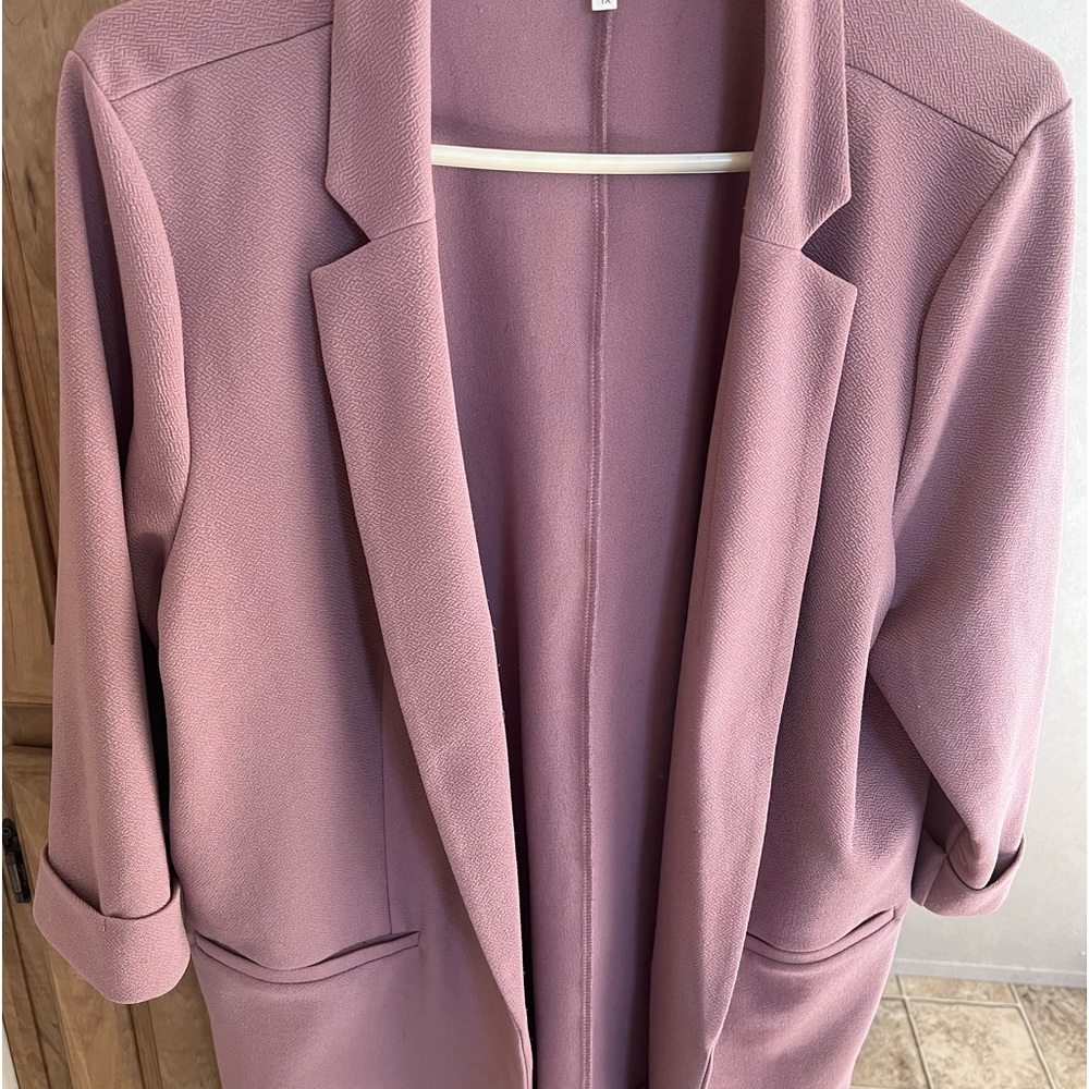 Pink blazer